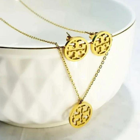 Funky Gold Plated Pendant