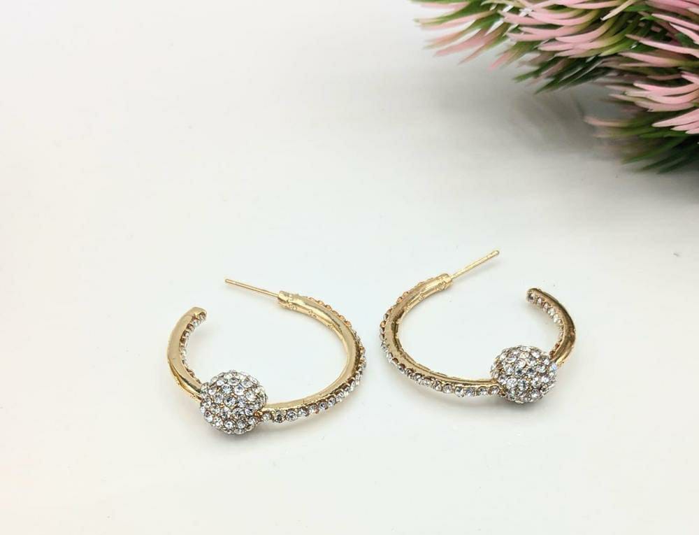 C Baali Ball Style Earrings