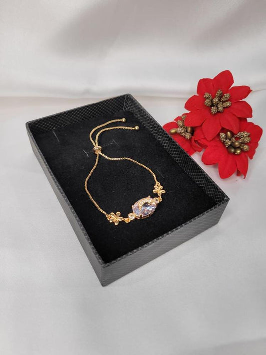 Adjustable Zircon Stones Bracelet
