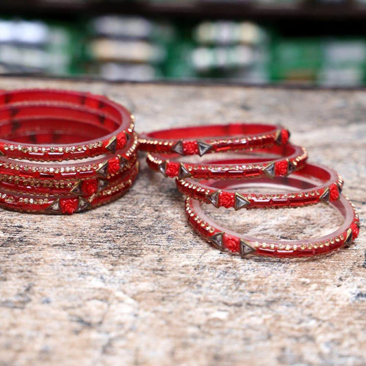 4 Pcs Indian Design Kara Bangle