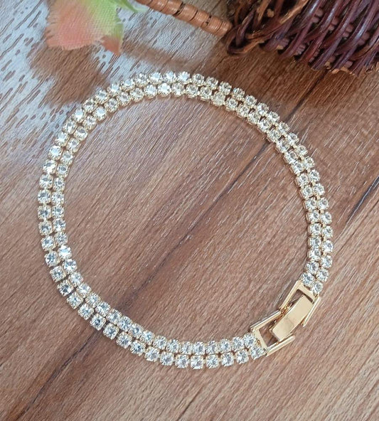 1 Pc Gold Plated Chain Bracelet