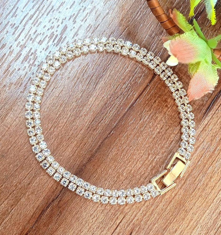 1 Pc Gold Plated Chain Bracelet