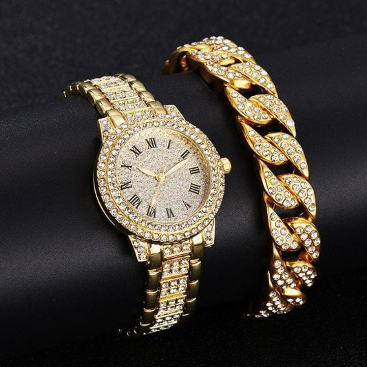 Women's Diamond Artificial Set