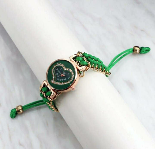 Women's Bracelet Watch (Green)