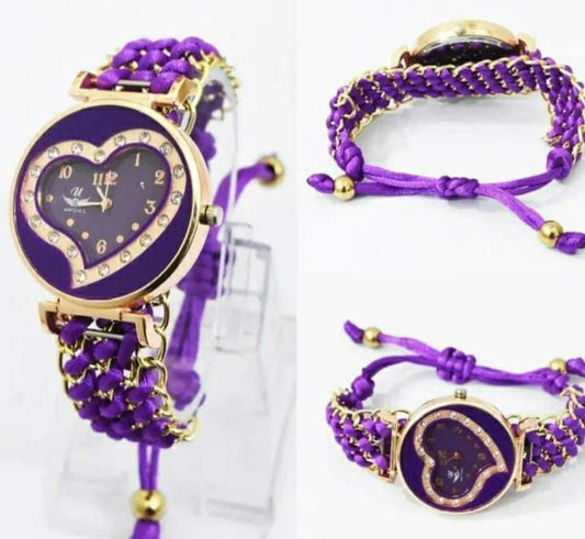 Heart Shaped Girl's Watch