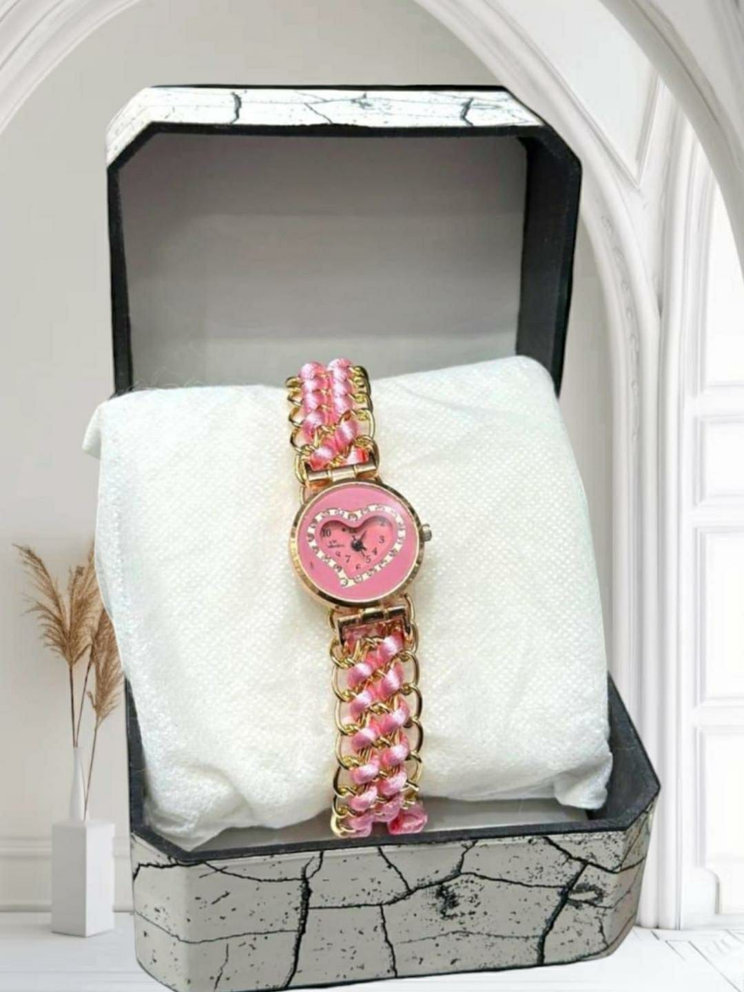 Women's Analogue Watch (Pink)