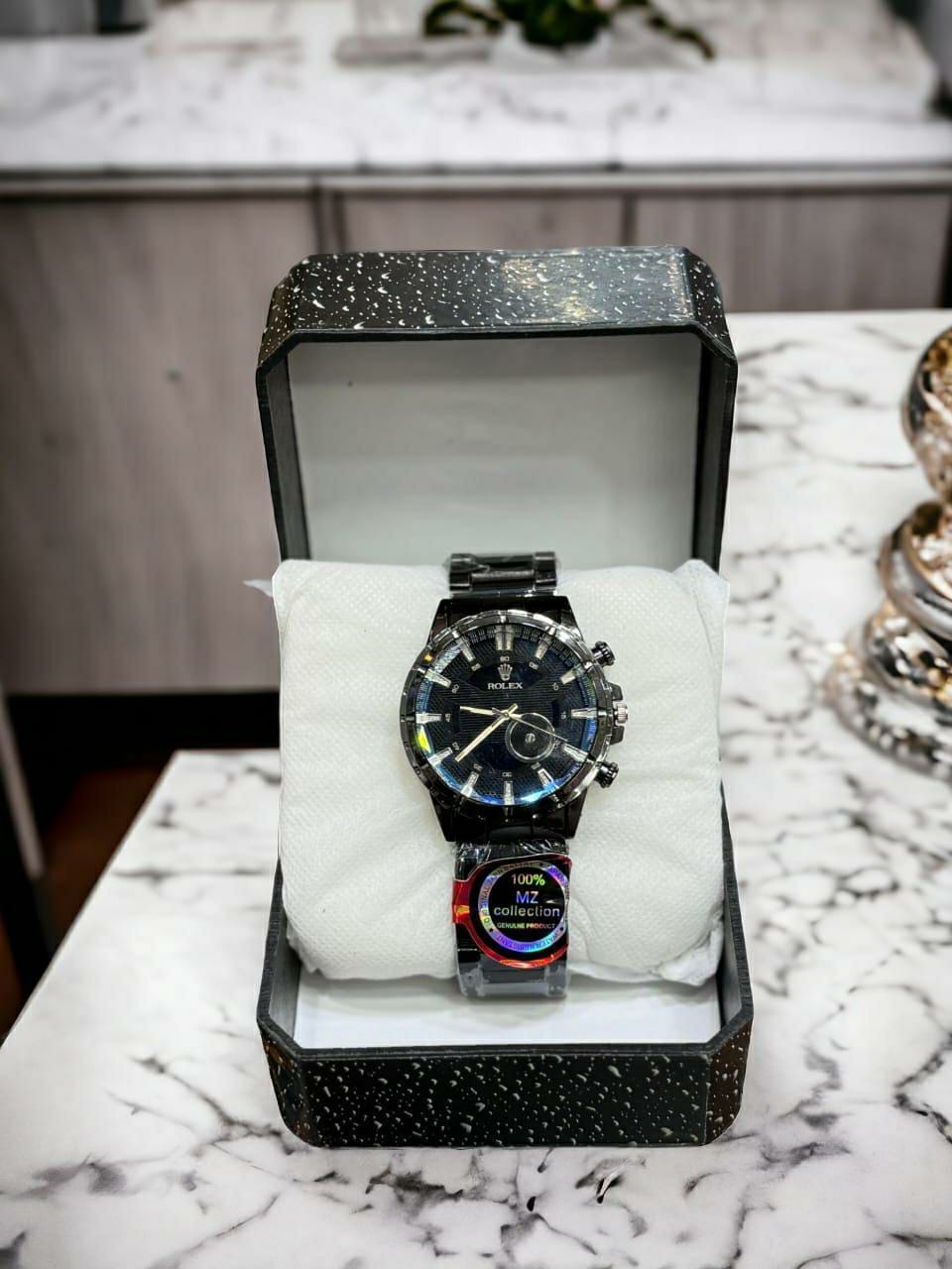 Men's Movement Quartz Watch (Black)