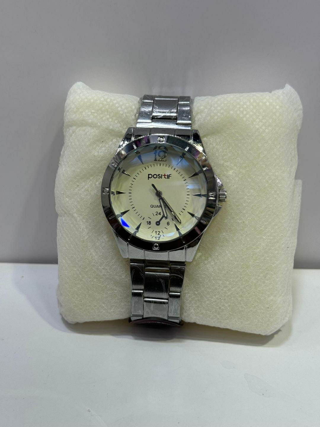 Men's Chain Watch (Silver)