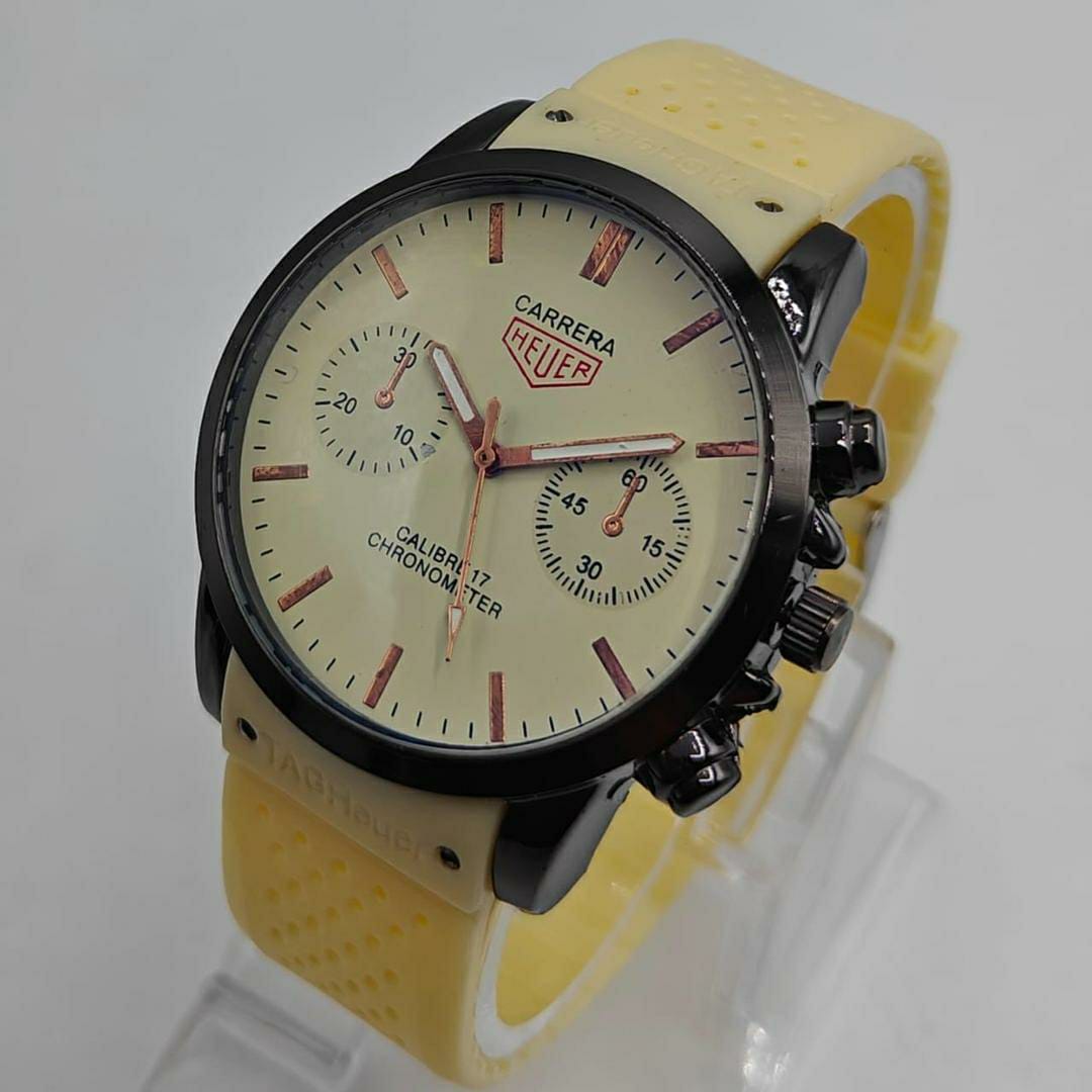 Men's Watch (Light Yellow)