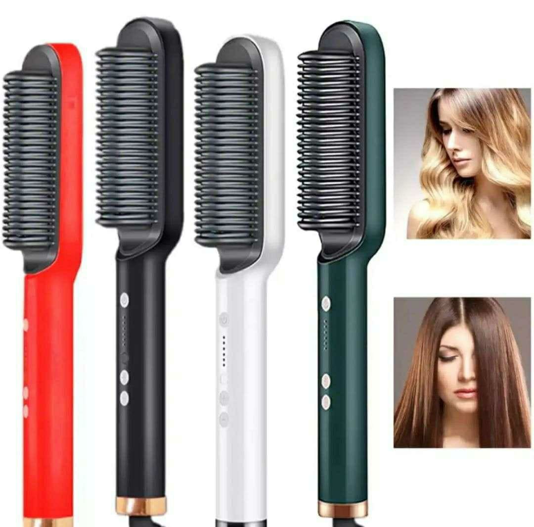 Fast Drying Hair Straightener Brush - Lightweight & Smooth Hair Styling Tool