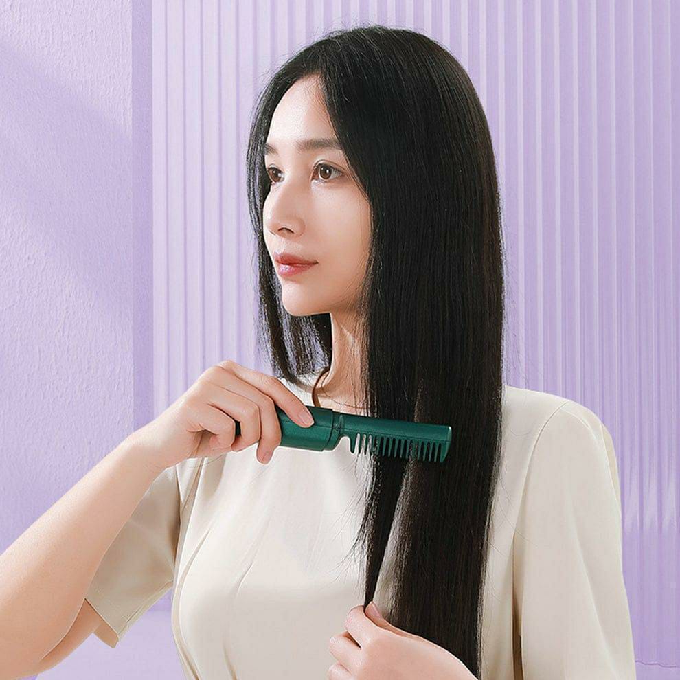 Ceramic Corded Electric Hair Straightener Brush