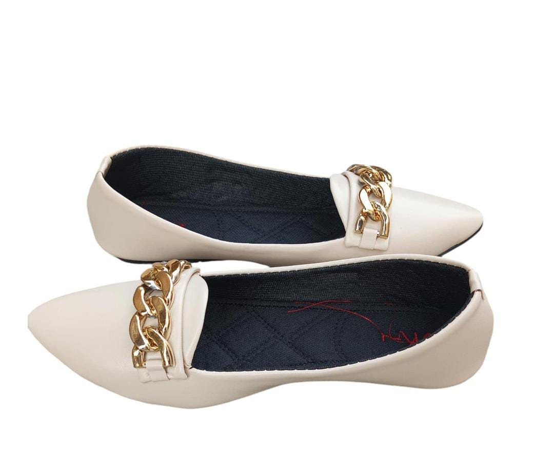 Women's PU Leather Formal Pumps (Golden Design)