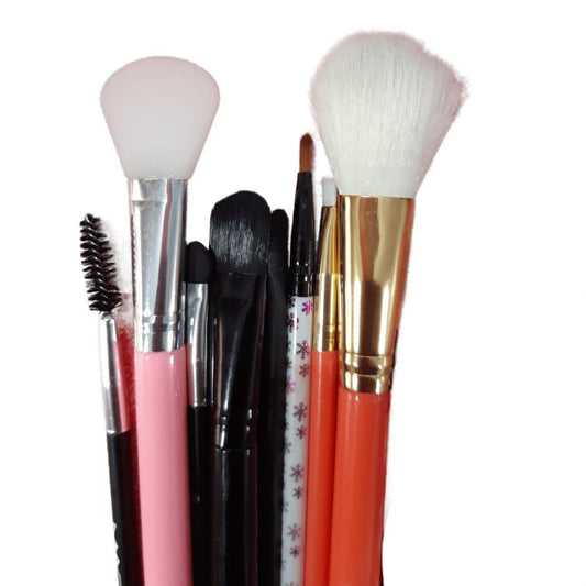 Makeup Brush Set, Pack Of 9