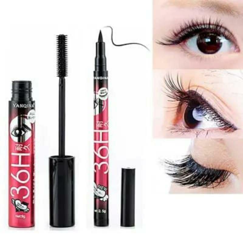 Versatile 2 in 1 Makeup Deal: Black Eyeliner & Mascara Duo