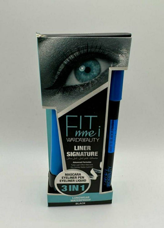 Smudge Proof 3 in 1 Mascara, Eyeliner And Pencil