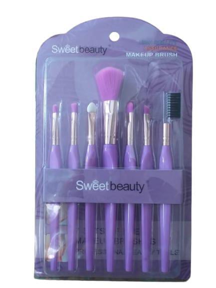 Makeup Brush Set, Set Of 8