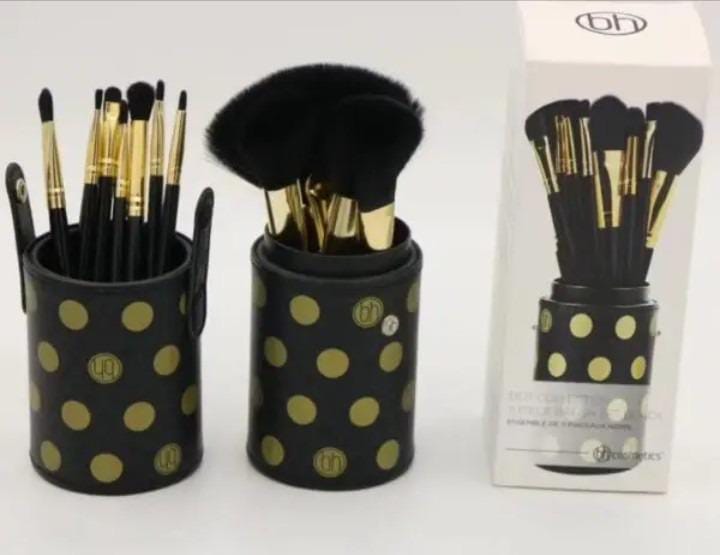 Makeup Brushes Set (Black)