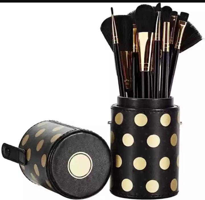 Makeup Brushes Set (Black)