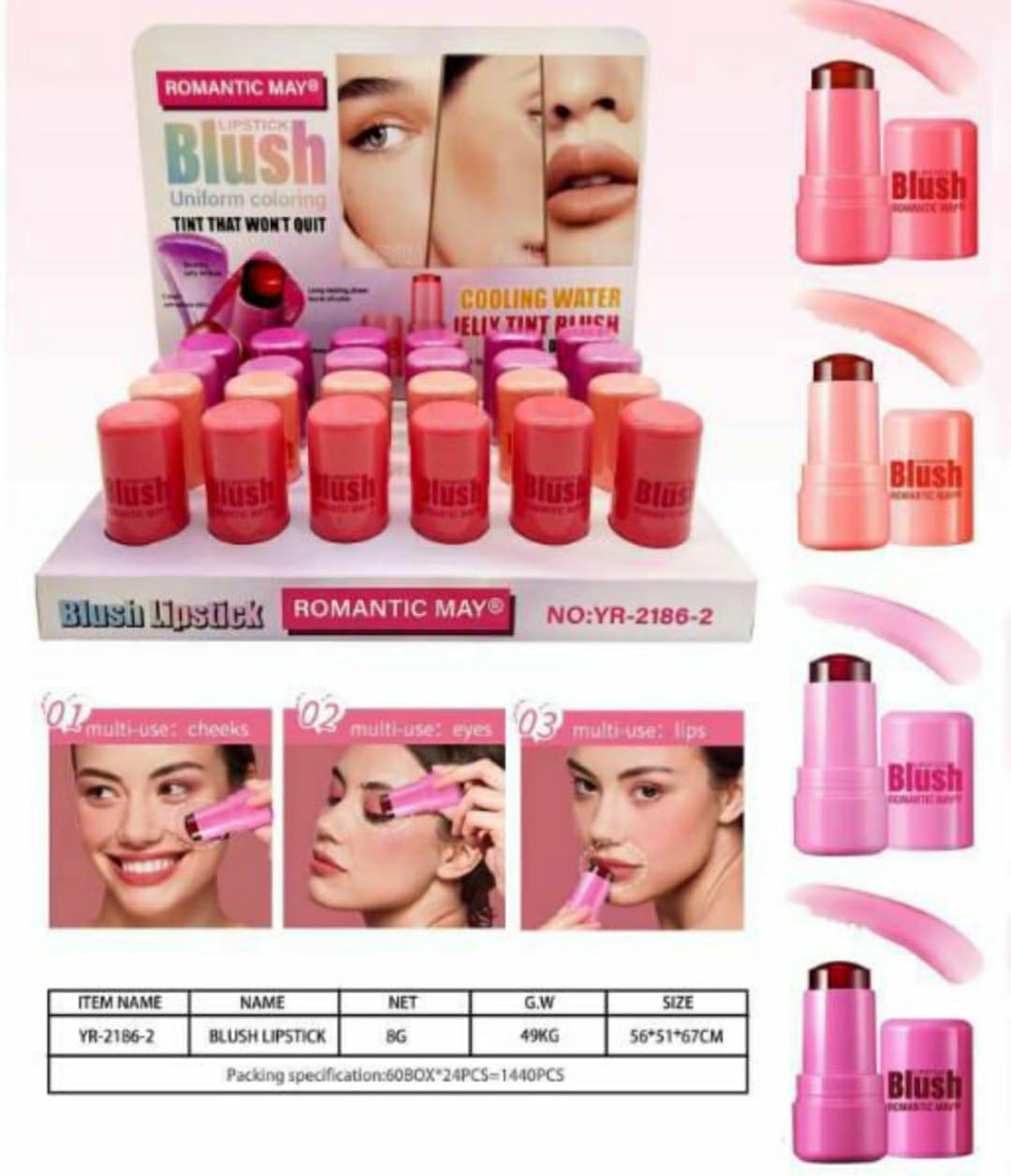 Long Lasting Blush Stick