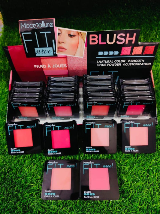 High Coverage Blush - Smooth Powder Formula in Pink, Peach & Red Shades