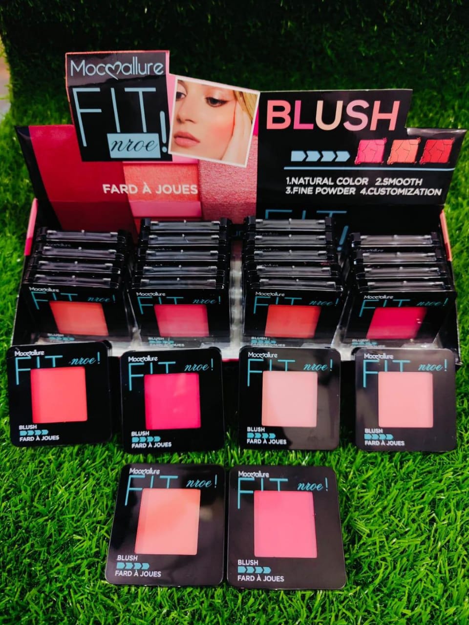 High Coverage Blush - Smooth Powder Formula in Pink, Peach & Red Shades