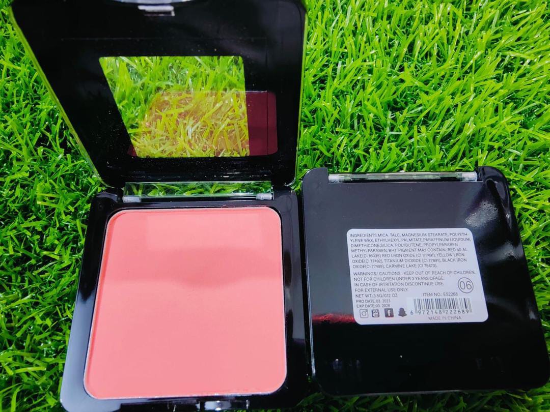 High Coverage Blush - Smooth Powder Formula in Pink, Peach & Red Shades