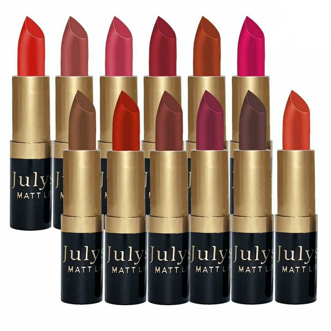 6 Pcs Matte Lipstick Set