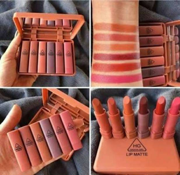 6 Pcs Long Lasting Lips Sets