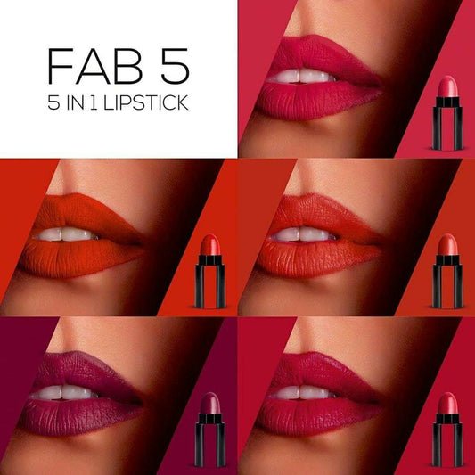 Glossy Lipstick, Pack Of 5