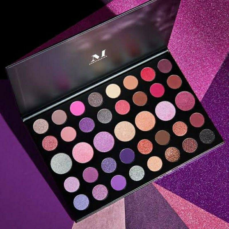 Matte And Glitter Eye Makeup Palette, 39 shades