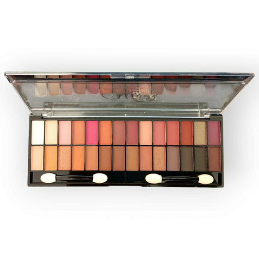 Multicolor Matte and Glitter Eyeshadow Palette - High Pigmented Formula