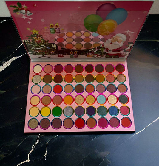 54 Color Matte And Glitter Eyeshadow Palette