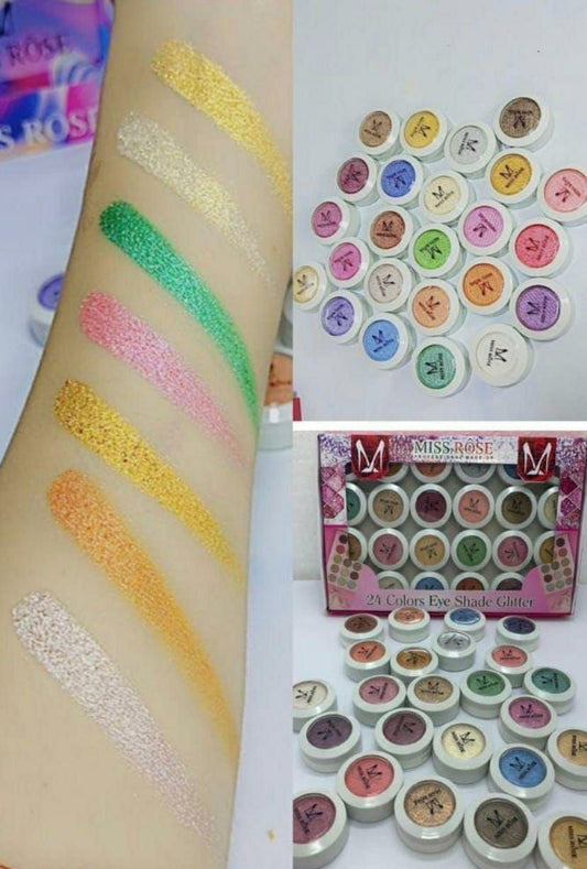 12 Pcs Glitter Eyeshadow