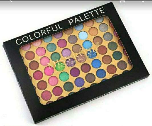 Colorful Eyeshadow Palette, 70 Shades