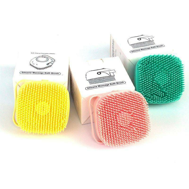Durable Yellow Silicone Soap Dispenser - Easy To Clean & User-Friendly Design