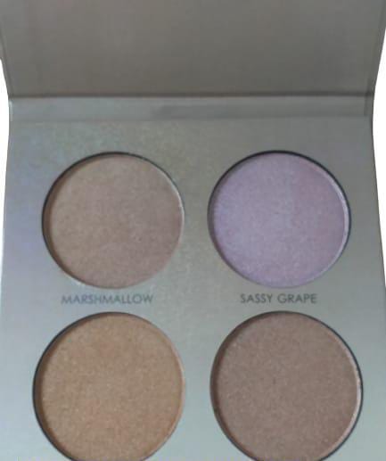 4 In 1 Blusher Highlighter Kit