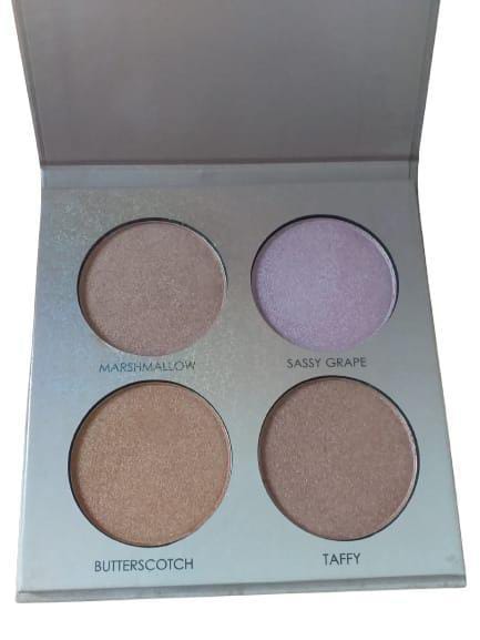 4 In 1 Blusher Highlighter Kit