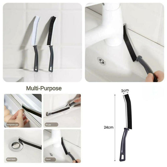 Bathroom Corner Cleaning Brush - Pack Of 2