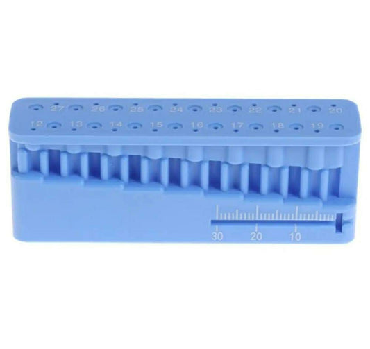 Dental Endo Measuring Autoclavable Endodontic Block Files Instrument Ruler Creek