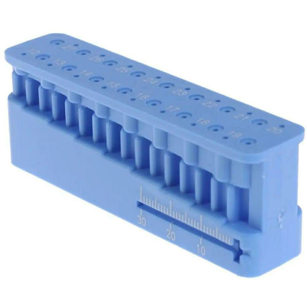 Dental Endo Measuring Autoclavable Endodontic Block Files Instrument Ruler Creek