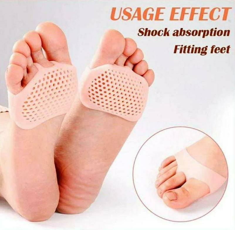 2  Pcs Silicone Tip Toe Breathable Foot Protector