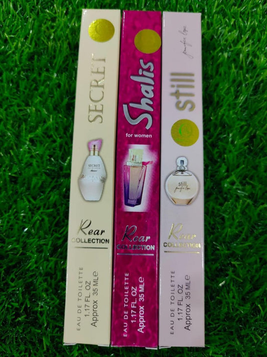 Pocket Perfume, 35ml - Pack Of 3 (Still,Shalis,Secret)