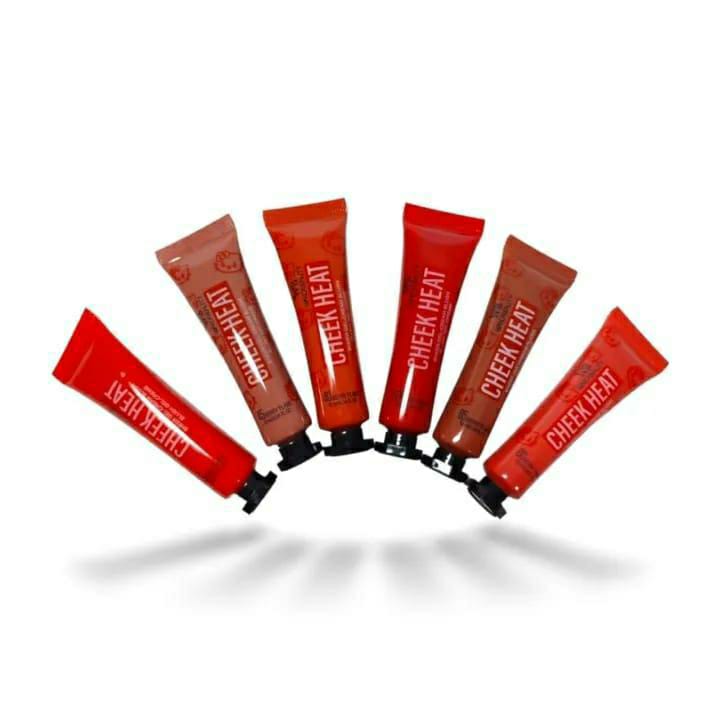 Heat Shimmer Gel-Cream Blush, Pack of 6