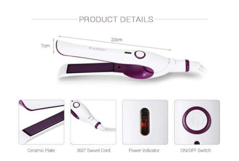 KM-1025 Mini Hair Straightener