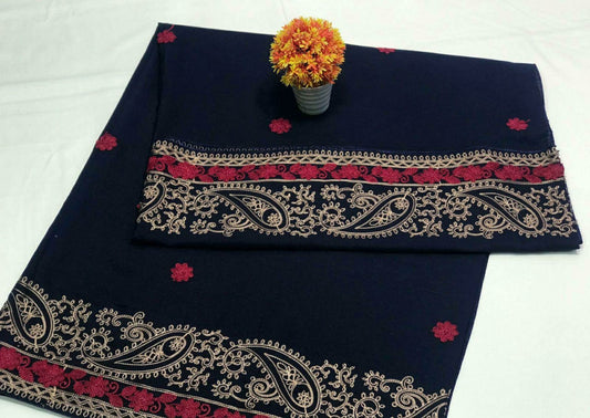 Swiss Women Shawl (Blue)