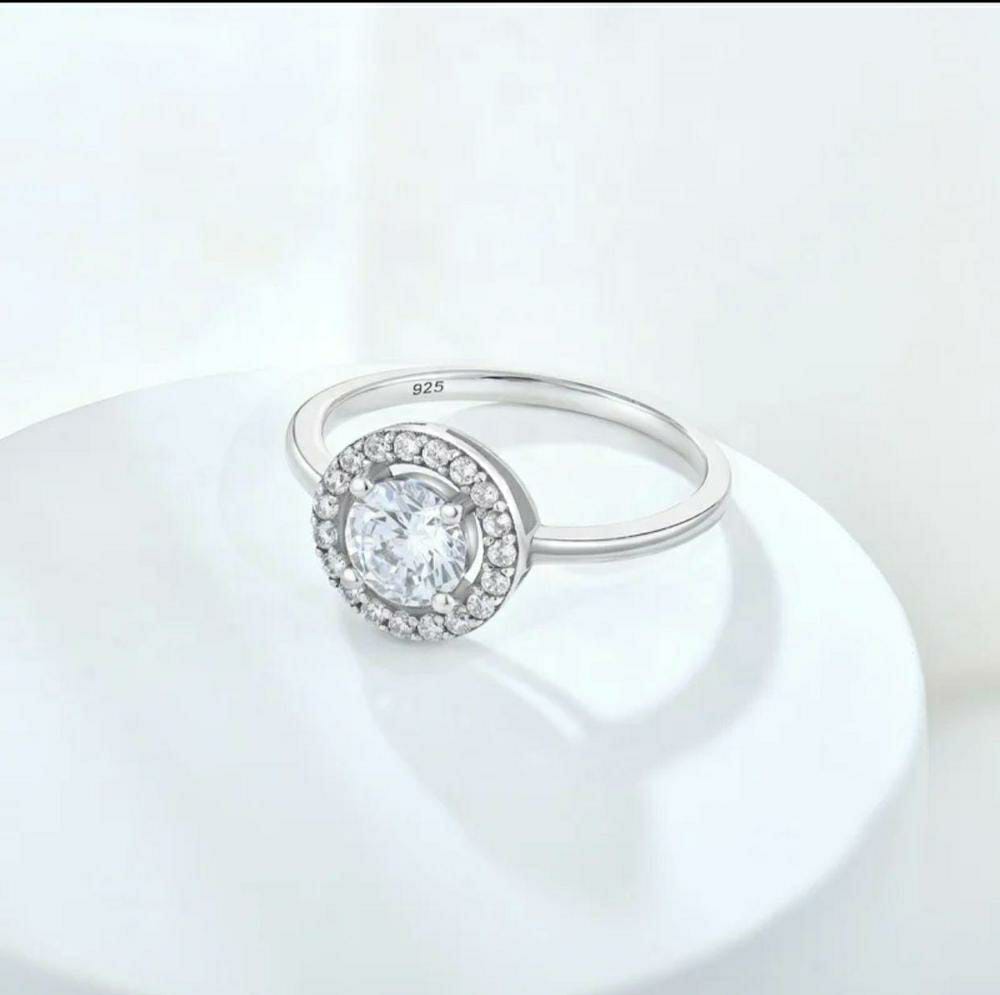 Zircon Diamond Ring