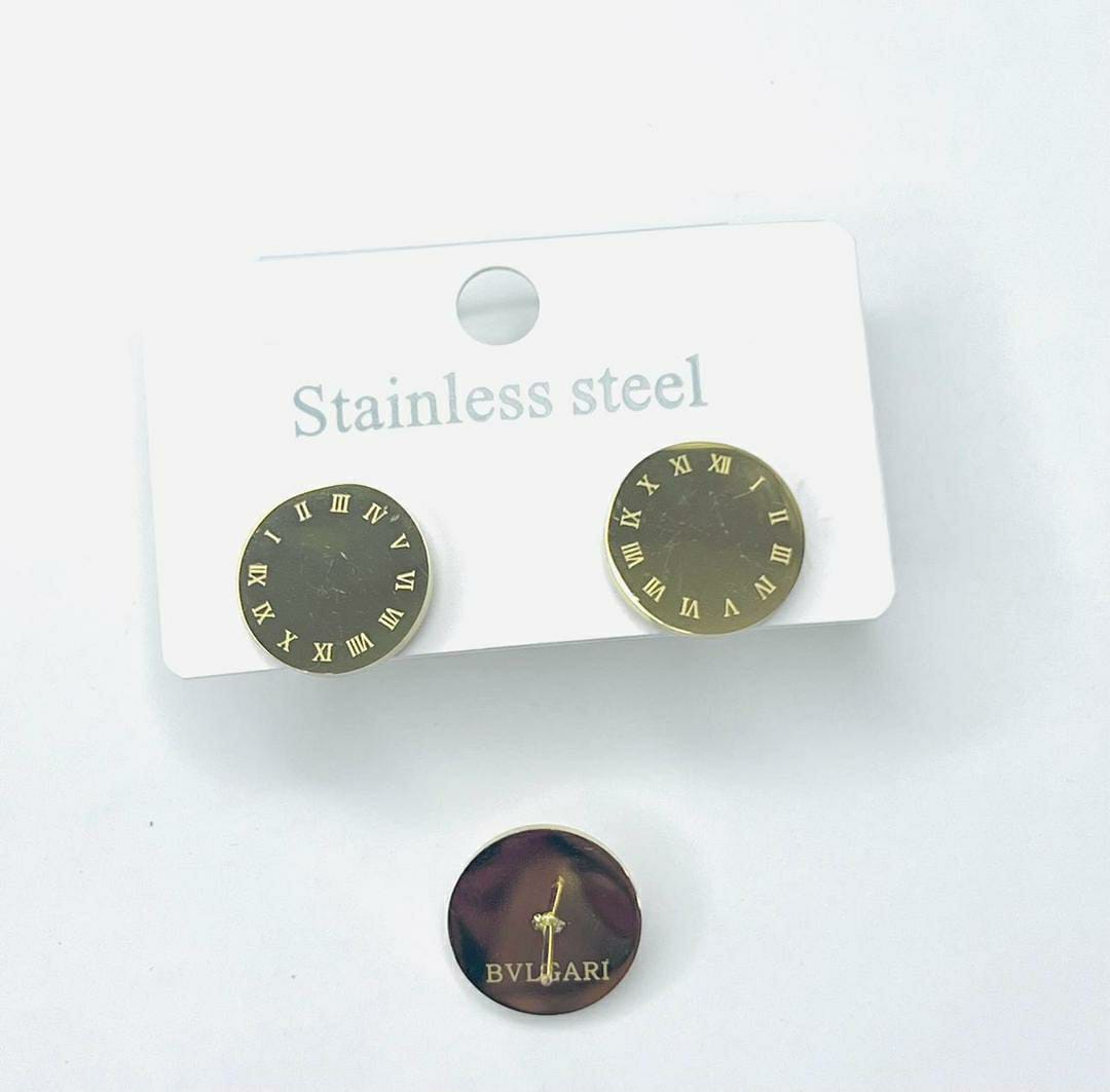 Fancy Gold Plated Studs