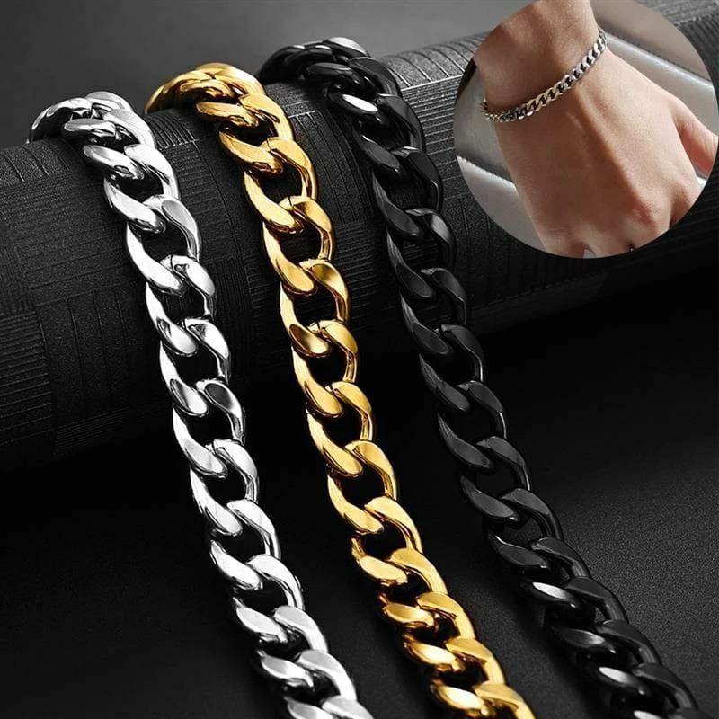 1 Pc Plain Chain Bracelet