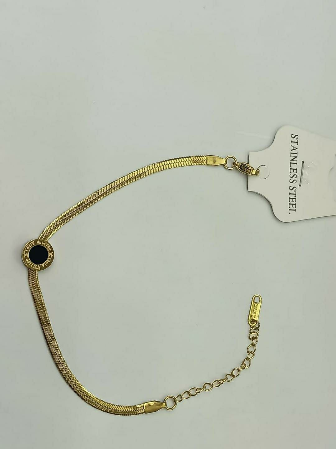 1 Pc Funky Gold Plated Charm Bracelet