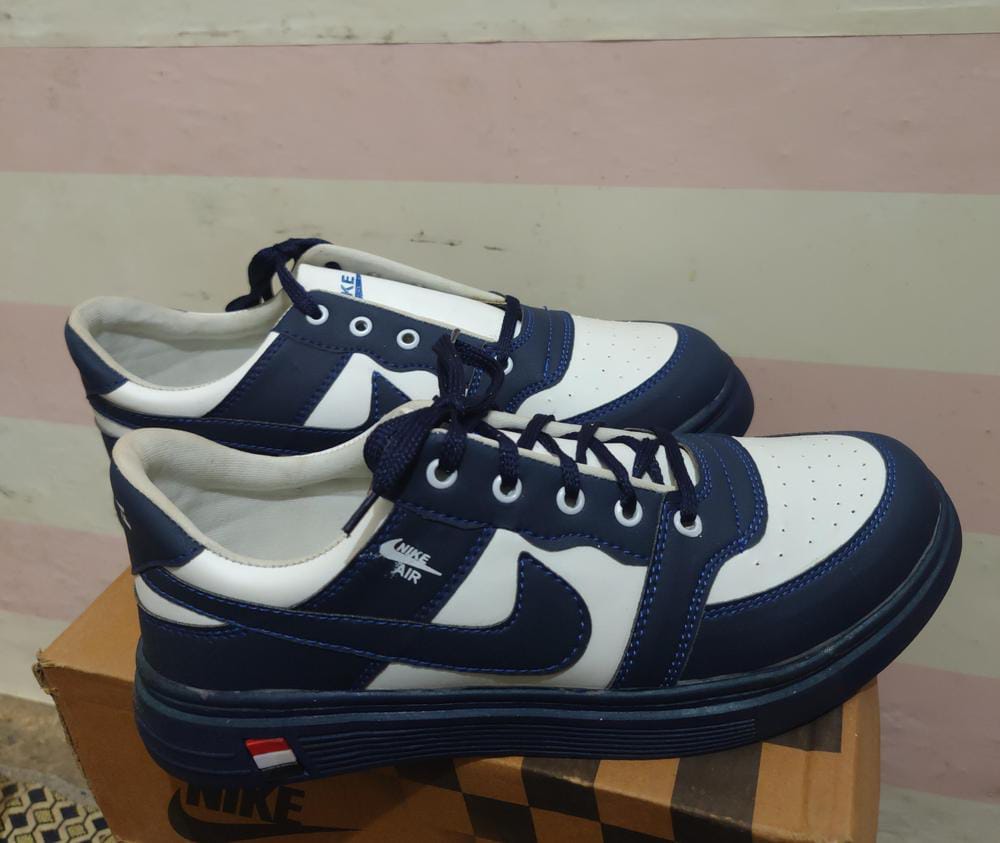 Men's Comfortable Stylish Rexine Sneakers (Non Slip)